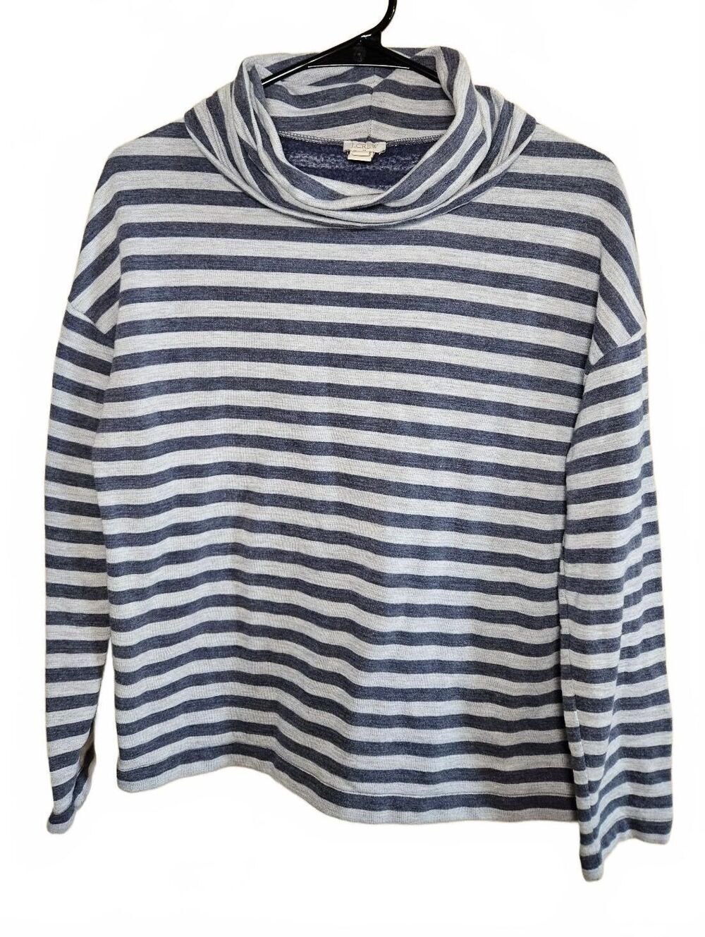 J.Crew Women's XS Striped Long Sleeve Turtleneck Pullover